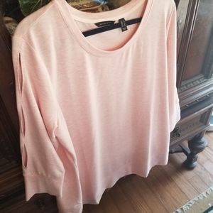 French Terry top by H by Halston